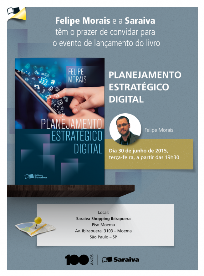 Livro Planejamento Estratégico Digital Felipe Morais